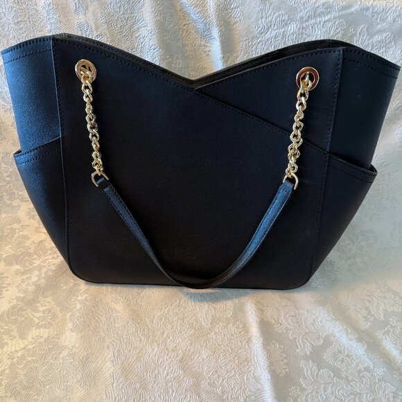 Michael Kors Jet Set Travel Shoulder Chain Strap Tote - Picture 2 of 6